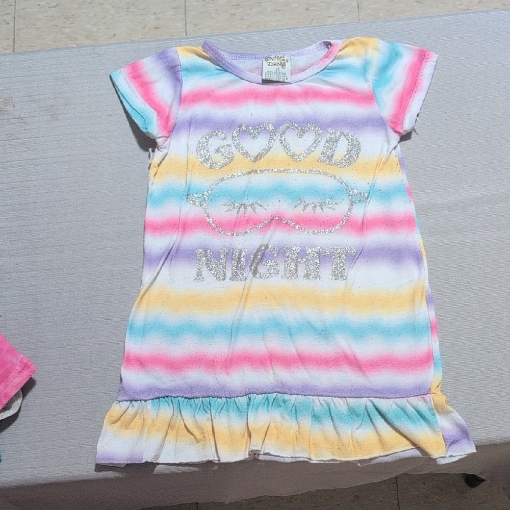 Sweet & Sassy Pink and Purple Nightgown